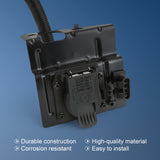 JDMPEED Trailer Tow Wiring Harness Plug For 99-2001 F250 F350 Super Duty Ford 4 & 7 Pin