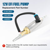 JDMSPEED 12V Fuel Pump For Cummins Onan Generator HGJAA HGJAD Series 01492657 1492657