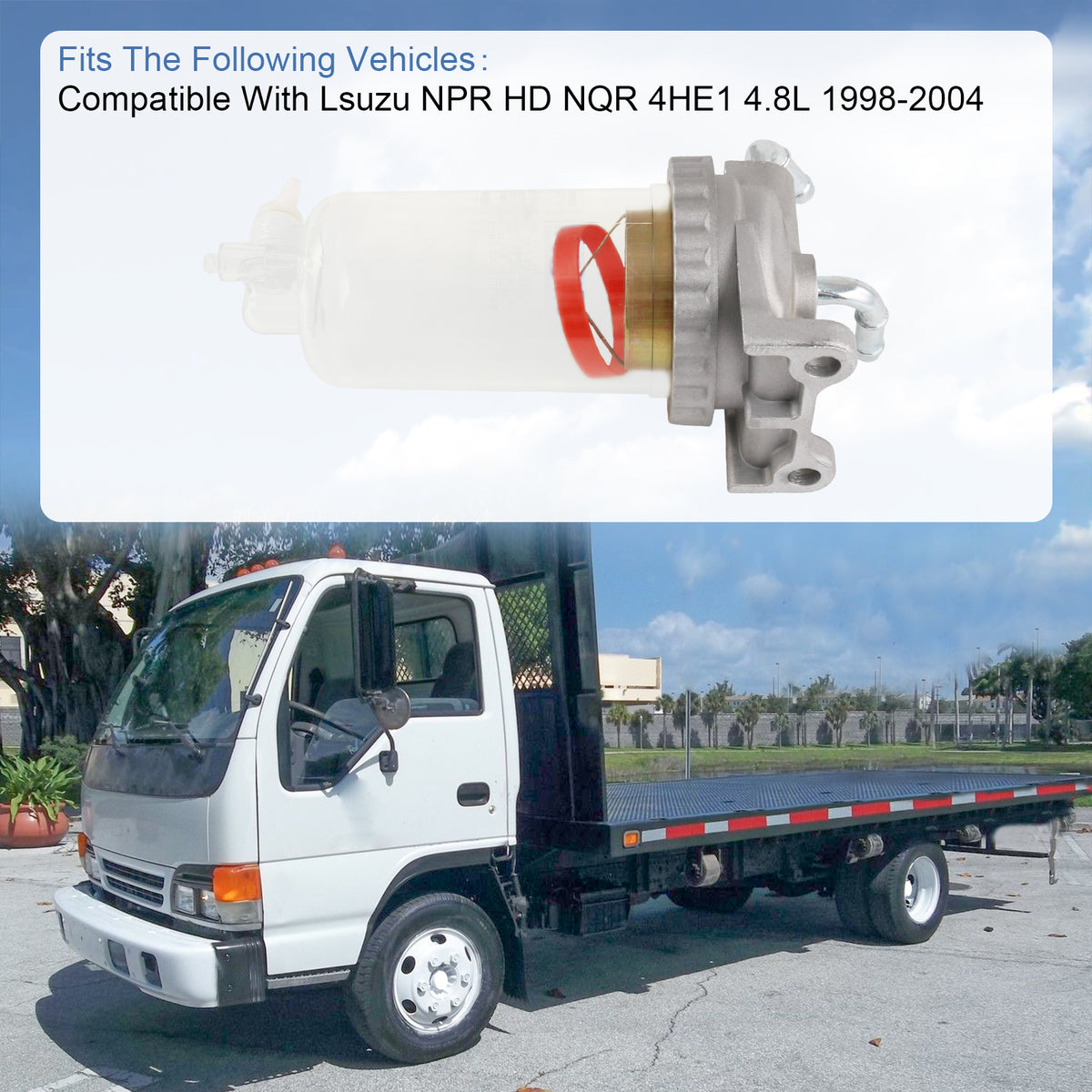 Fuel Feed Pump Fits For 1998-2004 Isuzu Npr Nqr 4.8L 9440610320 Fuel Feed Pump Fits For 1998-2004 Isuzu Npr Nqr 4.8L 9440610320