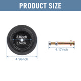 JDMSPEED (4) Hustler Mower Deck Wheel Fits Raptor SD, Super Z, Hustler Sport, FasTrak SD