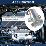 JDMSPEE 110 GPH 13-14PSI Low Pressure Electric Fuel Pump 12V NEW For Gasoline Carburetor