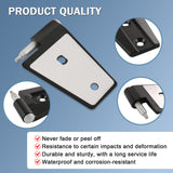 JDMSPEED 16PCS Steel Door Hinge Kit Inside Outside For Jeep Wrangler 2007-2018 JK 3.6L