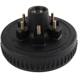 JDMSPEED 12"X2" Trailer Brake Hub Drum Kit 6 on 5.5" for 5200 - 6000 lbs axle