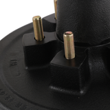 JDMSPEED 12"X2" Trailer Brake Hub Drum Kit 6 on 5.5" for 5200 - 6000 lbs axle
