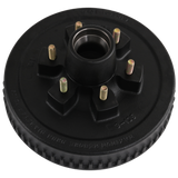 JDMSPEED 12"X2" Trailer Brake Hub Drum Kit 6 on 5.5" for 5200 - 6000 lbs axle