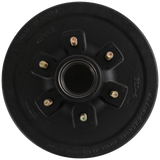 JDMSPEED 12"X2" Trailer Brake Hub Drum Kit 6 on 5.5" for 5200 - 6000 lbs axle