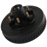 JDMSPEED 12"X2" Trailer Brake Hub Drum Kit 6 on 5.5" for 5200 - 6000 lbs axle