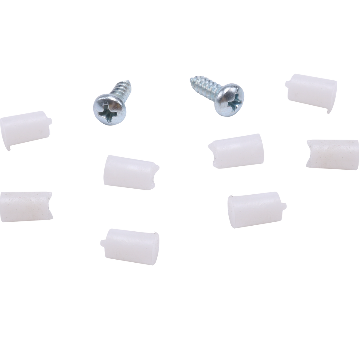 JDMSPEED Lower Body Chrome Molding Trim Retainer Complete Clip Set For