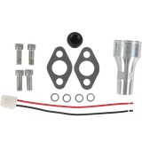 JDMSPEED 12V Electric Water Pump For Chevy Small Block 283 327 350 400 SBC EWP Black