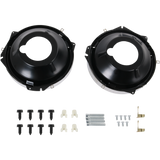 JDMSPEED 28pc Headlamp Retaining Ring Mounting Bucket w/ hardware For Camaro Nova rings