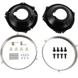 JDMSPEED 28pc Headlamp Retaining Ring Mounting Bucket w/ hardware For Camaro Nova rings