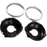 JDMSPEED 28pc Headlamp Retaining Ring Mounting Bucket w/ hardware For Camaro Nova rings