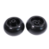 JDMSPEED (4) Hustler Mower Deck Wheel Fits Raptor SD, Super Z, Hustler Sport, FasTrak SD