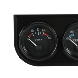 JDMSPEED 2" 52mm 3-in-1 Auto Car Triple Gauge Set NEW Water Temp Oil Pressure Volt Meter