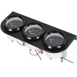 JDMSPEED 2" 52mm 3-in-1 Auto Car Triple Gauge Set NEW Water Temp Oil Pressure Volt Meter