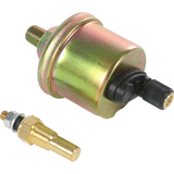 JDMSPEED 2'' 52mm Mechanical Triple 3 Gauge Set Chrome Oil Pressure Volt Meter Water Temp