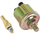 JDMSPEED 2'' 52mm Mechanical Triple 3 Gauge Set Chrome Oil Pressure Volt Meter Water Temp