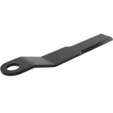 JDMSPEED 2pcs Heavy Duty AR400 Steel Fits Mower King Skidsteer Brush Hog Cutter Blades