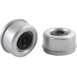 JDMSPEED 2PCS 2.71-2.72 Trailer Axle Dust Cap Cup Grease Cover RV Camper EZ Lube