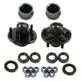 JDMSPEED 2K 5 x4.5 Lug Bolt Idler Hub Bearing Easy Lube Fits Dexter 2000 lbs Trailer Axle