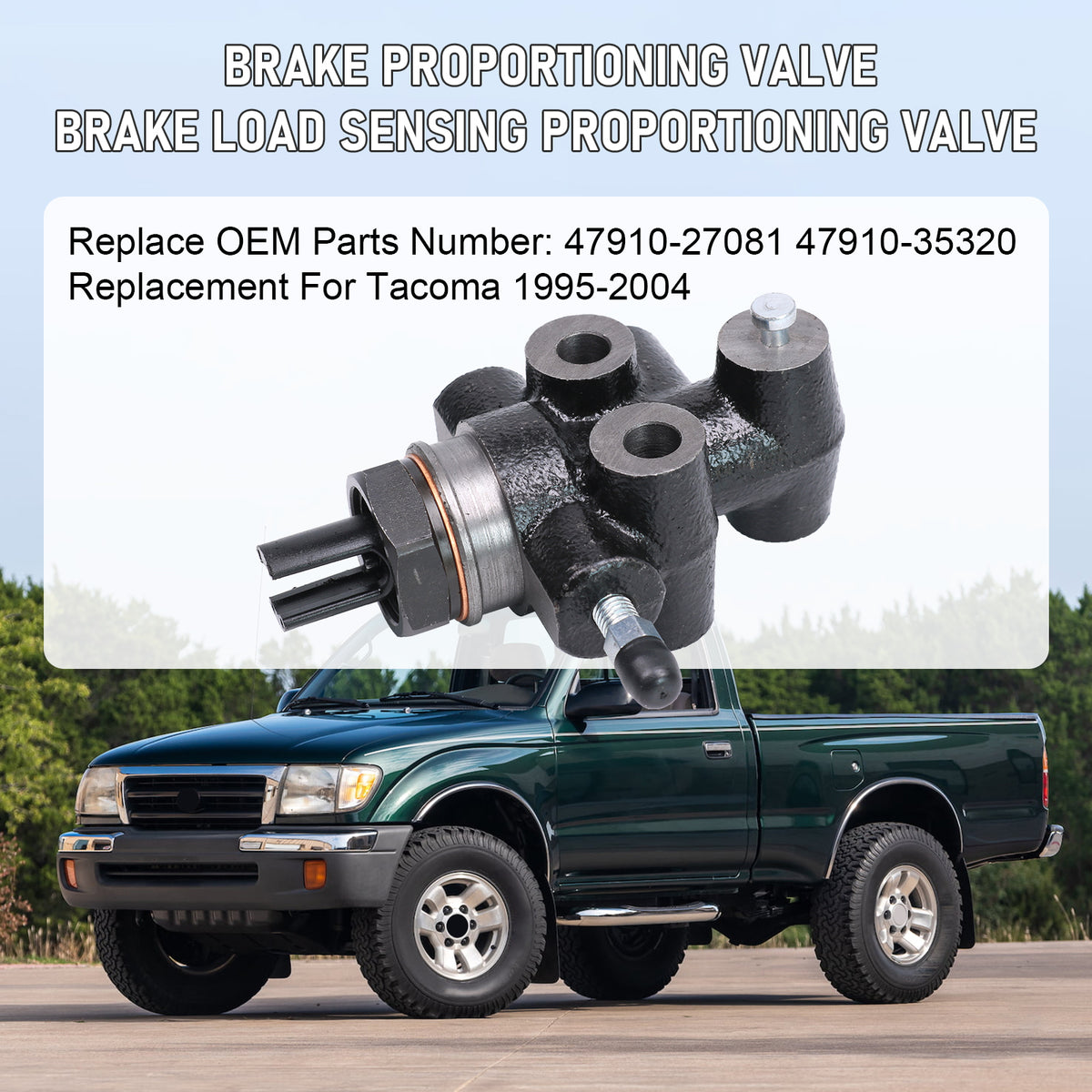 Bous Performance Disc-Drum Brake Proportioning & Metering Valve B10260 – Fits 1960-74 Mopar A/B/C/E-Body