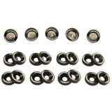 JDMSPEED 20pcs Black Billet Aluminum Fender/Bumper Washer/Bolt Engine Bay Dress Up Kit