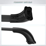 JDMSPEED 2pcs Black Roof Rack Cross Bar Crossbars For 15-17 Toyota Highlander XLE Limited