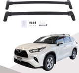 JDMSPEED 2pcs For 2020-2023 Toyota Highlander Roof Rack Cross Bar Luggage Carrier Bar