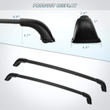 JDMSPEED 2pcs Black Roof Rack Cross Bar Crossbars For 15-17 Toyota Highlander XLE Limited