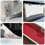 JDMSPEED 20pcs Black Billet Aluminum Fender/Bumper Washer/Bolt Engine Bay Dress Up Kit