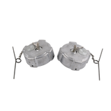 JDMSPEED 2PCS For Freightliner Cascadia 1/4 Quarter Turn Locking Diesel Fuel Gas Caps