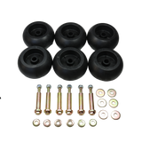 JDMSPEED (6) Deck Wheel Kit For Exmark Viking Lazer Z Toro Groundsmaster Zero Turn Mower
