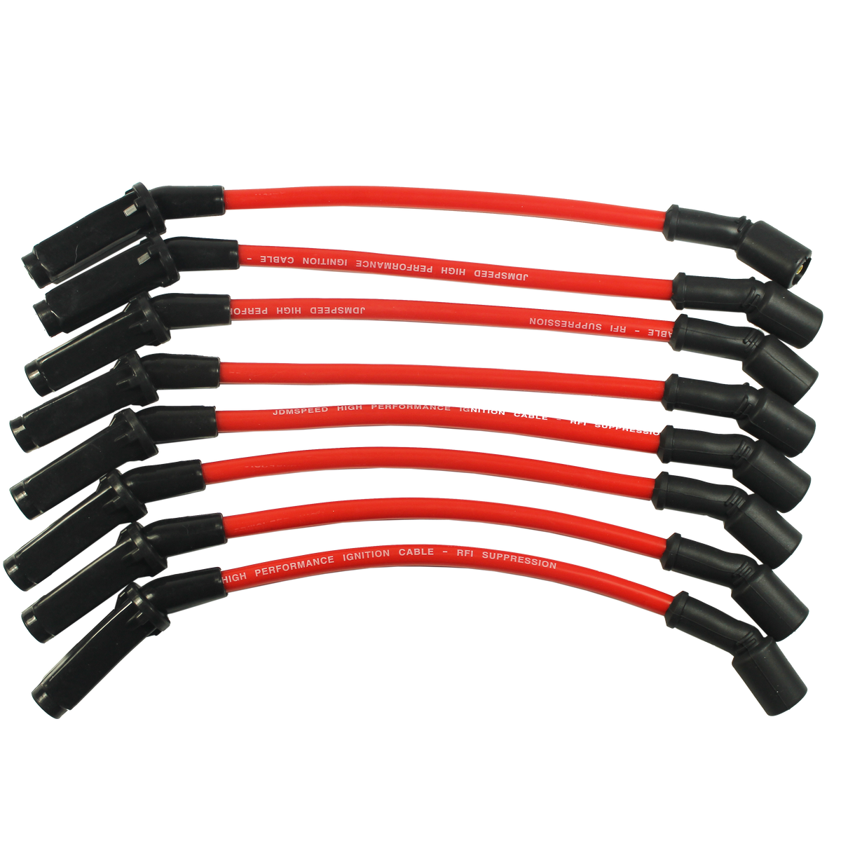 VMS RACING 10.2MM SPARK PLUG WIRES SET CAMARO CORVETTE LS1 LS2 W/ NGK PLATINUM E - Foto 9