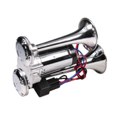 JDMSPEED 12V 150DB Dual Trumpets Super Loud Electric Horn Car Truck Boat Train Speaker