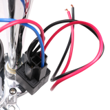 JDMSPEED 12V 150DB Dual Trumpets Super Loud Electric Horn Car Truck Boat Train Speaker