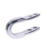 JDMSPEED 23253074 Chrome Recovery Hooks Tow Hooks Set For 2015-2019 Colorado GMC Canyon