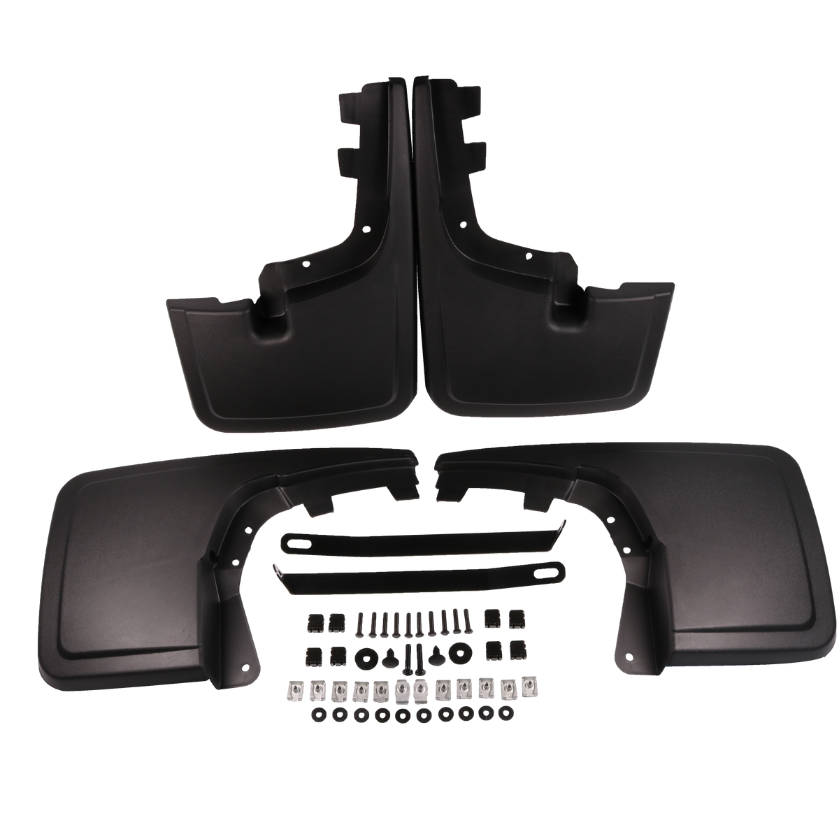 JDMAPEED Molded Splash Guards Mud Flaps ML3Z16A550AA Fits 2021 Ford F1