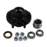 JDMSPEED 2K 5 x4.5 Lug Bolt Idler Hub Bearing Easy Lube Fits Dexter 2000 lbs Trailer Axle