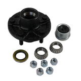 JDMSPEED 2K 5 x4.5 Lug Bolt Idler Hub Bearing Easy Lube Fits Dexter 2000 lbs Trailer Axle
