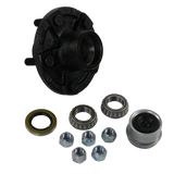 JDMSPEED 2K 5 x4.5 Lug Bolt Idler Hub Bearing Easy Lube Fits Dexter 2000 lbs Trailer Axle