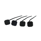 JDMSPEED 10 inch Red Slim Fan Push Pull Electric Radiator Cooling 12V Mount Universal Kit