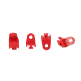 JDMSPEED 10 inch Red Slim Fan Push Pull Electric Radiator Cooling 12V Mount Universal Kit