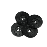 JDMSPEED 10 inch Red Slim Fan Push Pull Electric Radiator Cooling 12V Mount Universal Kit