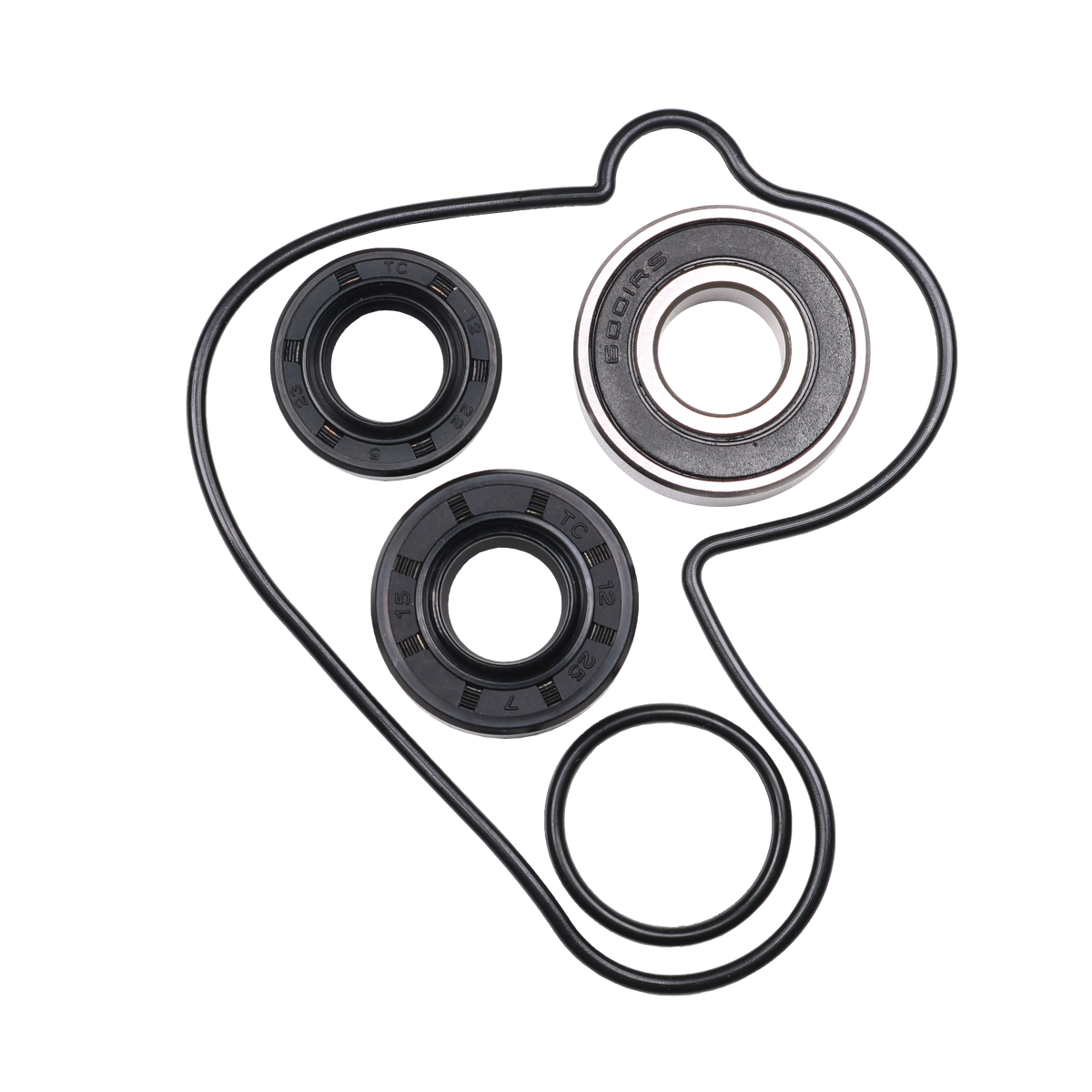 Autostarforus Yamaha YZ450F Water Pump Repair Kit (2003–2013) – W/ Bearing & Oil Seal, 6Pc Set