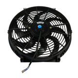 JDMSPEED 1x14'' inch Universal Slim Pull Push Racing Electric Radiator Fan Engine Cooling