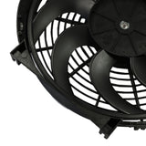 JDMSPEED 1x14'' inch Universal Slim Pull Push Racing Electric Radiator Fan Engine Cooling