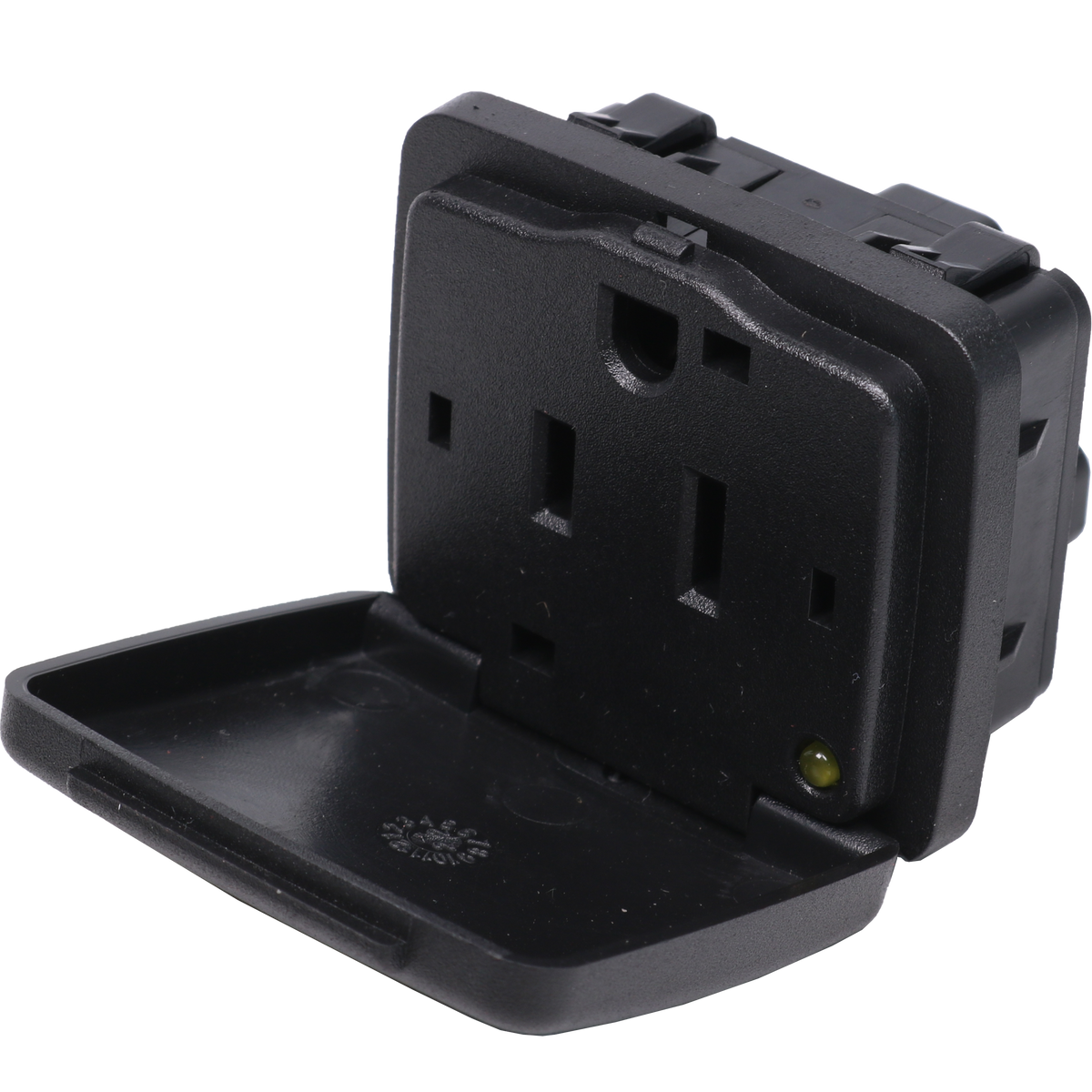 JDMSPEED Center Console AC Rear Power Outlet Socket 110V 150W Fits For