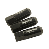 JDMSPEED 20PC 12X1.25MM 60MM EXTENDED FORGED ALUMINUM TUNER RACING LUG NUT BLACK