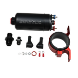 JDMSPEED 380LPH Electric High Pressure Fuel Pump Inline External w/ Mounting Bracket Kit