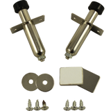 JDMSPEED 2PCS Stainless Chrome Door Poppers Trunk Popper Rat Street Hot Rod New